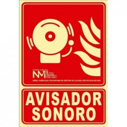 SEÑAL AVISADOR SONORO PVC...