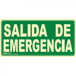 SEÑAL SALIDA DE EMERGENCIA...