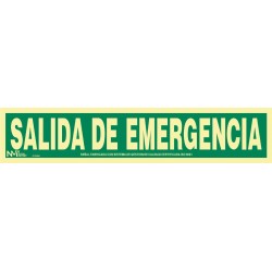 SEÑAL SALIDA DE EMERGENCIA...