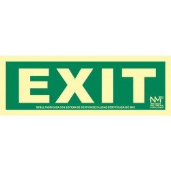 SEÑAL EXIT PVC 1MM CLASE A...