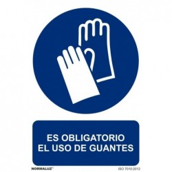 S. OBL. GUANTES PVC 3MM...