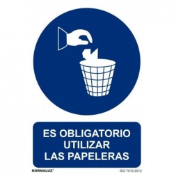 S. OBL.UTILIZAR PAPELERAS...