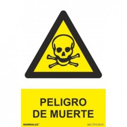 S.PELIGRO DE MUERTE PVC 3...