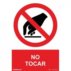 S. PROHIBIDO NO TOCAR  PVC...