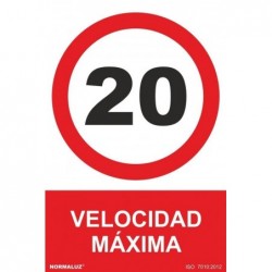 S. PROH. VELOCIDAD MAXIMA...