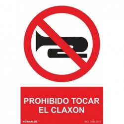 S. PROH. TOCAR EL CLAXON...