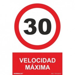 S. PROH. VELOCIDAD MAXIMA...