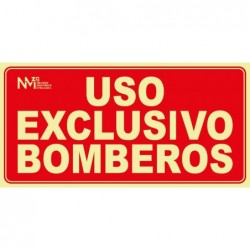 S. USO EXCLUSIVO BOMBEROS...