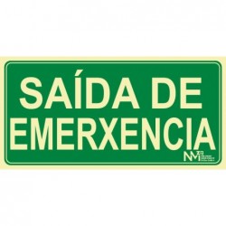 SEÑAL SAIDA DE EMERXENCIA...