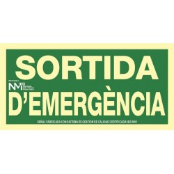 S.SORTIDA EMERGENCIA...