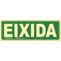 SEÑAL EIXIDA PVC 0,7MM...