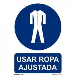 ADH OBLIGATORIO USAR ROPA...