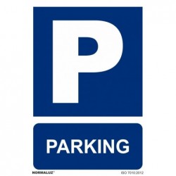 SEÑAL PARKING PVC 0,7mm...