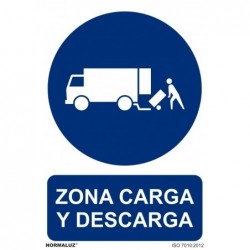 SEÑAL ZONA CARGA Y DESCARGA...