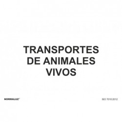 SEÑAL TRANSPORTE ANIMALES...