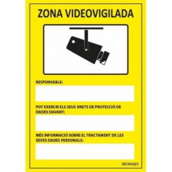 SEÑAL ZONA VIDEOVIGILADA...