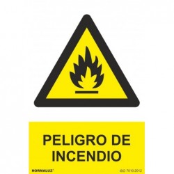 SEÑAL PELIGRO DE INCENDIO...