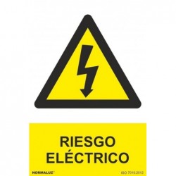 SEÑAL RIESGO ELECTRICO PVC...