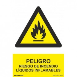 SEÑAL PELIGRO DE INCENDIO...