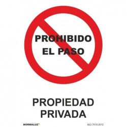 ALUM PROHIBIDO PASO...