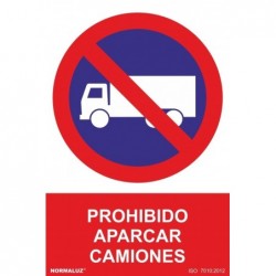 SEÑAL PROHIBIDO APARCAR...