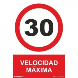 SEÑAL VELOCIDAD MÁXIMA 30...